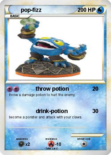 Pokemon pop-fizz