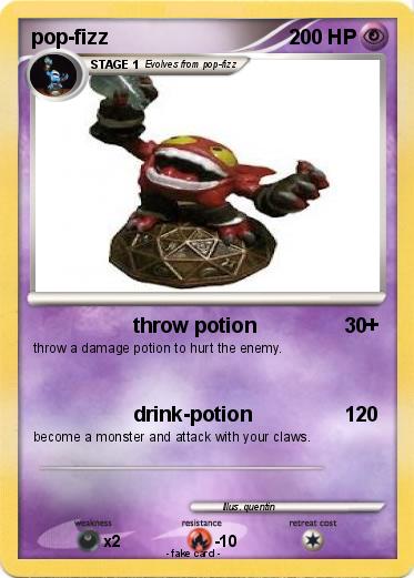 Pokemon pop-fizz