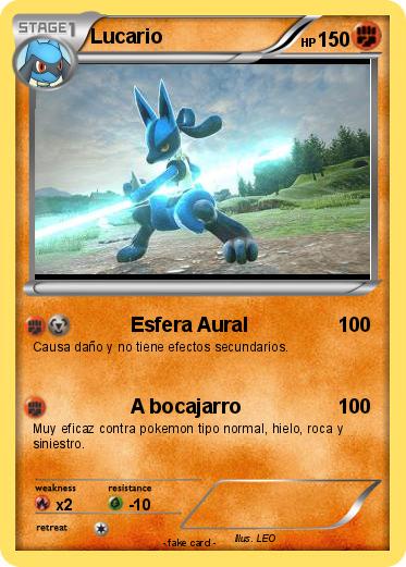 Pokemon Lucario