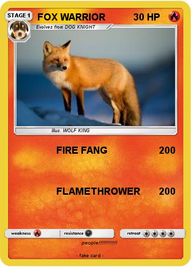 Pokemon FOX WARRIOR