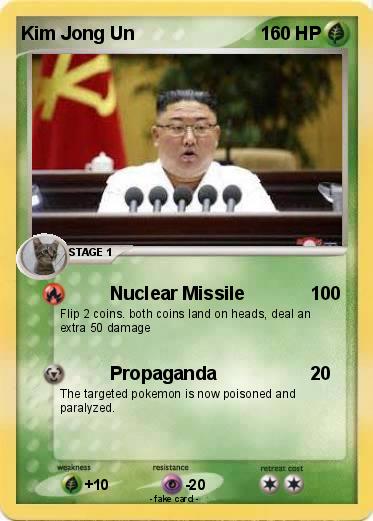 Pokemon Kim Jong Un