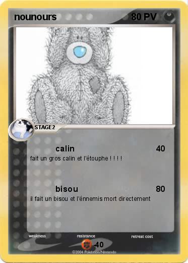 Pokemon nounours