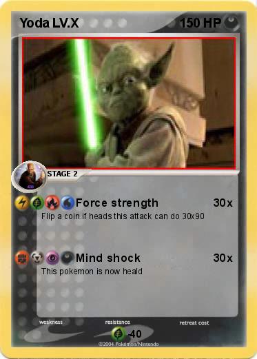 Pokemon Yoda LV.X