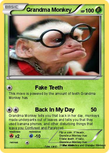 Pokemon Grandma Monkey