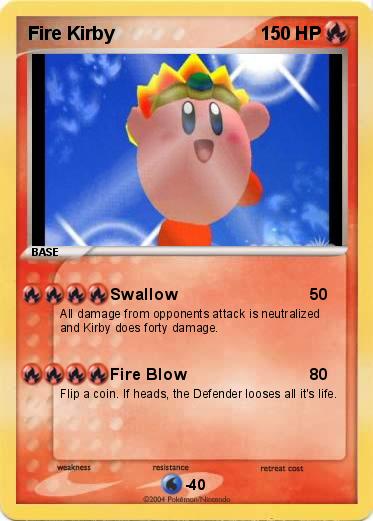Pokemon Fire Kirby