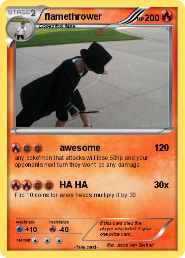 Pokemon flamethrower