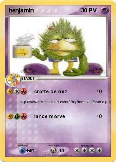 Pokemon benjamin