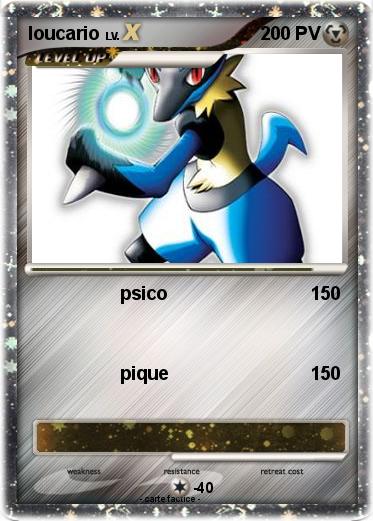 Pokemon loucario