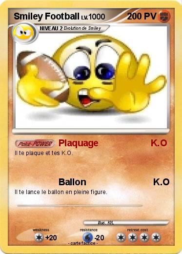 Pokemon Smiley Football