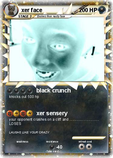 Pokemon xer face