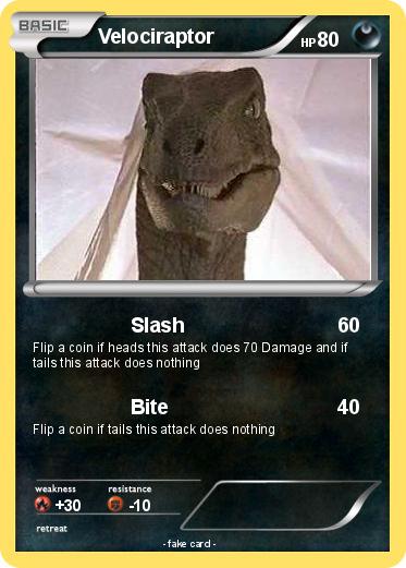 Pokemon Velociraptor