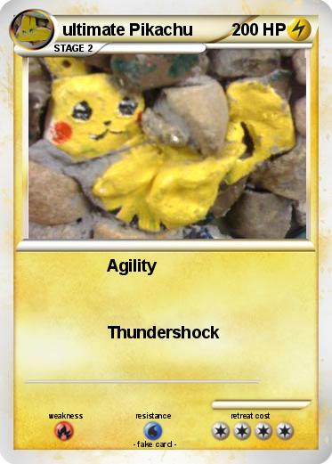Pokemon ultimate Pikachu
