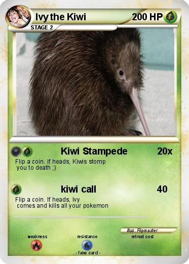 Pokemon Ivy the Kiwi