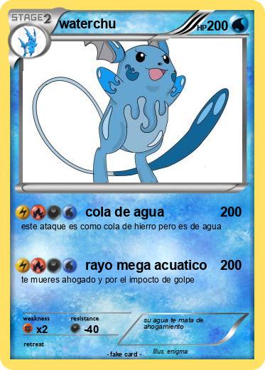 Pokemon waterchu