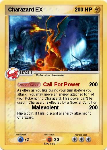 Pokemon Charazard EX