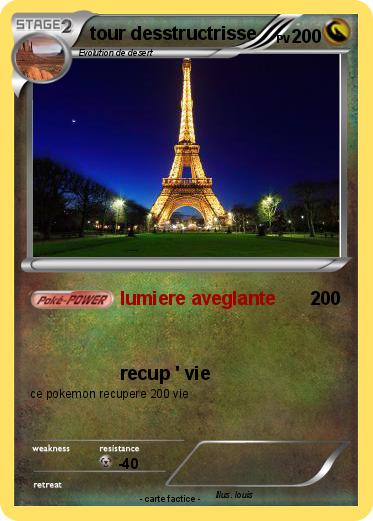 Pokemon tour desstructrisse