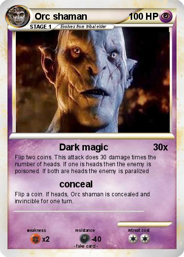 Pokemon Orc shaman
