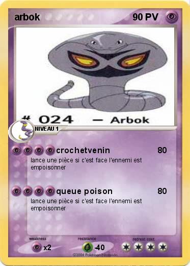 Pokemon arbok