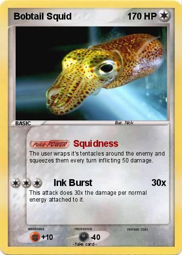 Pokemon Bobtail Squid