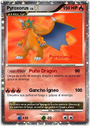 Pokemon Pyroxorus