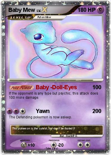 Pokemon Baby Mew