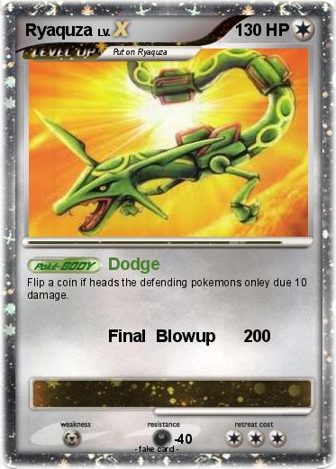 Pokemon Ryaquza