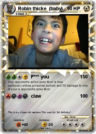 Pokemon Robin thicke  (baby)