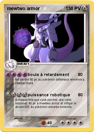 Pokemon mewtwo armor