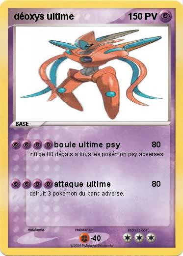Pokemon déoxys ultime