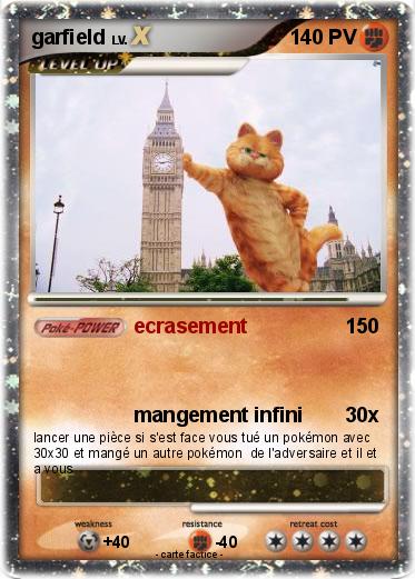 Pokemon garfield