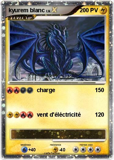 Pokemon kyurem blanc