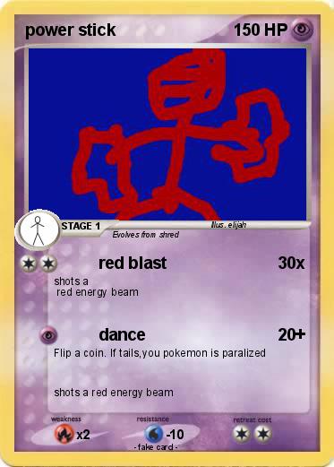 Pokemon power stick