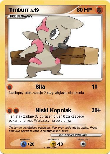 Pokemon Timburr
