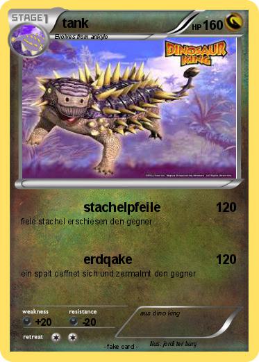 Pokemon tank