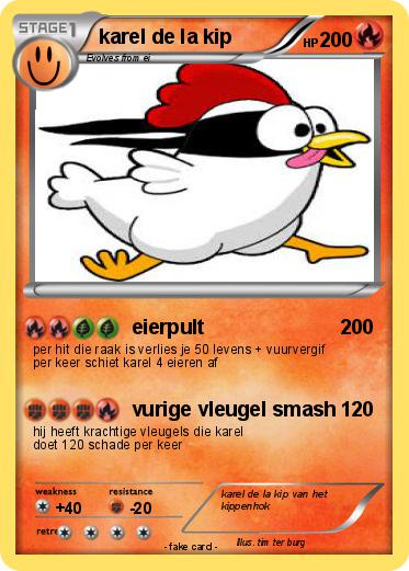 Pokemon karel de la kip