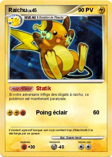 Pokemon Raichu