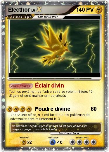Pokemon Electhor