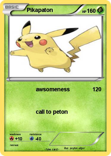 Pokemon Pikapaton