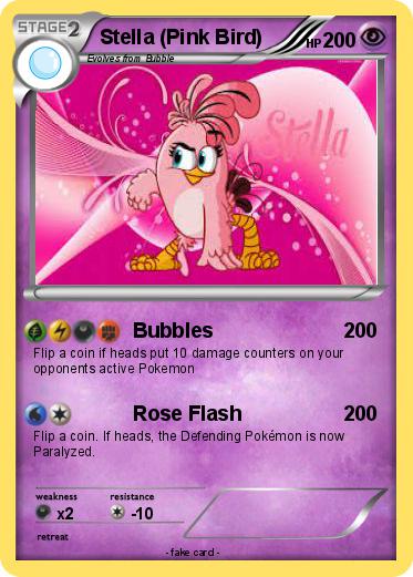 Pokemon Stella (Pink Bird)