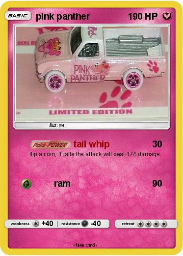 Pokemon pink panther