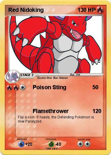 Pokemon Red Nidoking