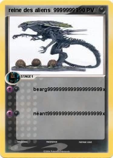 Pokemon reine des aliens  99999999