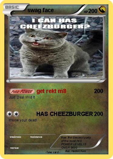 Pokemon swag face