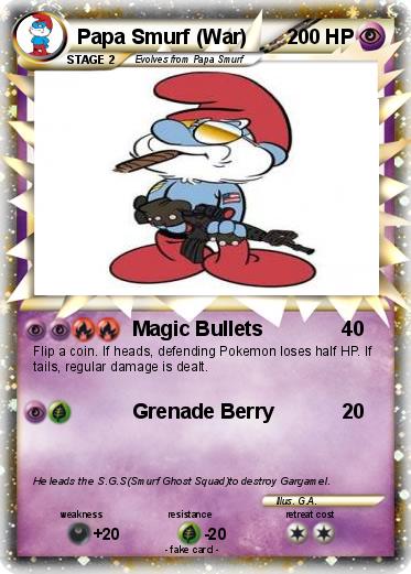 Pokemon Papa Smurf (War)
