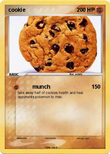 Pokemon cookie