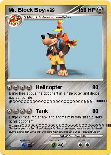 Pokemon Mr. Block Boy
