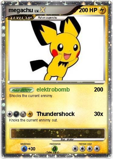 Pokemon megachu