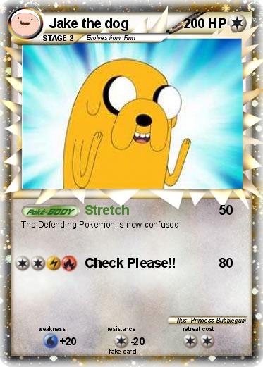 Pokemon Jake the dog