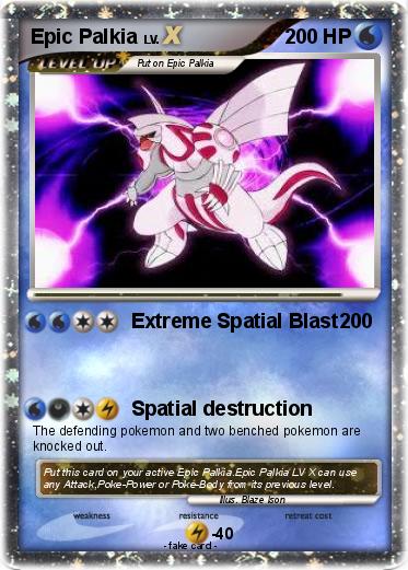 Pokemon Epic Palkia