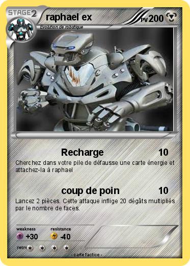 Pokemon raphael ex